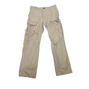 Timberland Khaki Tan Straight Leg Cargo Pants Mens 34x34